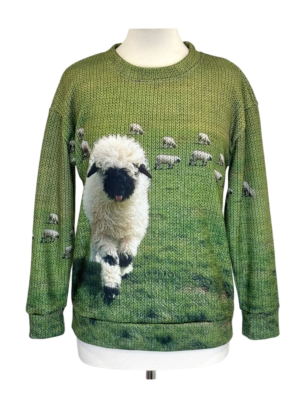 Graphic Valais Blacknose sheep sweatshirt
